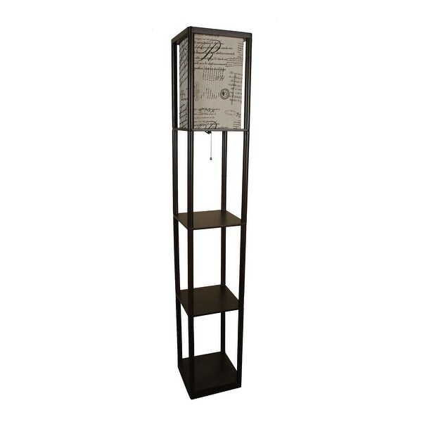 Column Floor Lamp 62 5 Height Overstock 31809918 From traditional torchiere floor lamps to shelf floor lamps, we have designs for any home decor style! overstock com