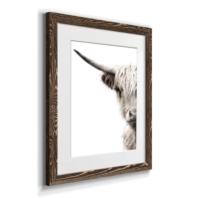 Highland Cattle-Premium Framed Print - Ready to Hang