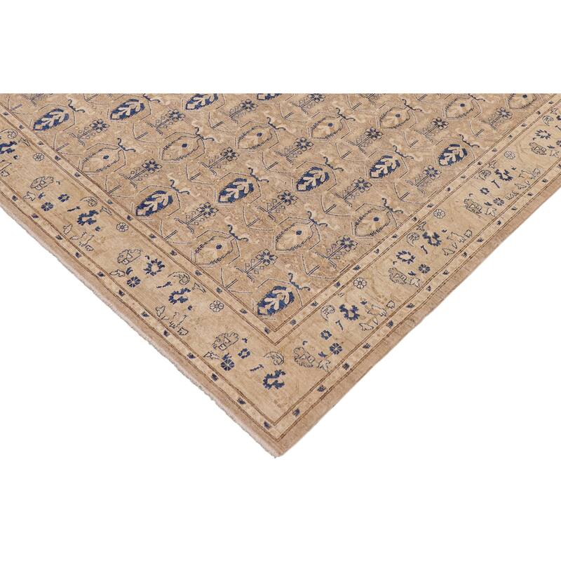 Vintage Herati Bidjar Hand Knotted Wool Rug