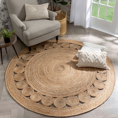 Well Woven Eva Oleana Moroccan Jute Hand-Woven Area Rug