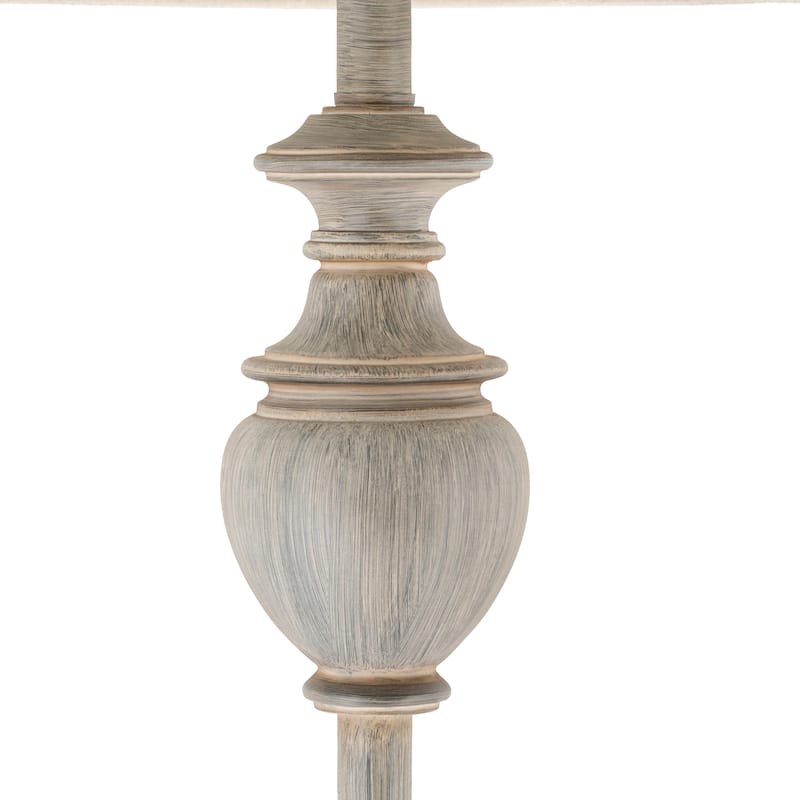 Pragya Traditional Hand Finished Floor Lamp - 59"H x 15"W x 15"D