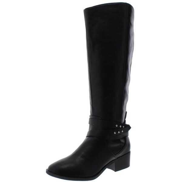 girls leather knee high boots