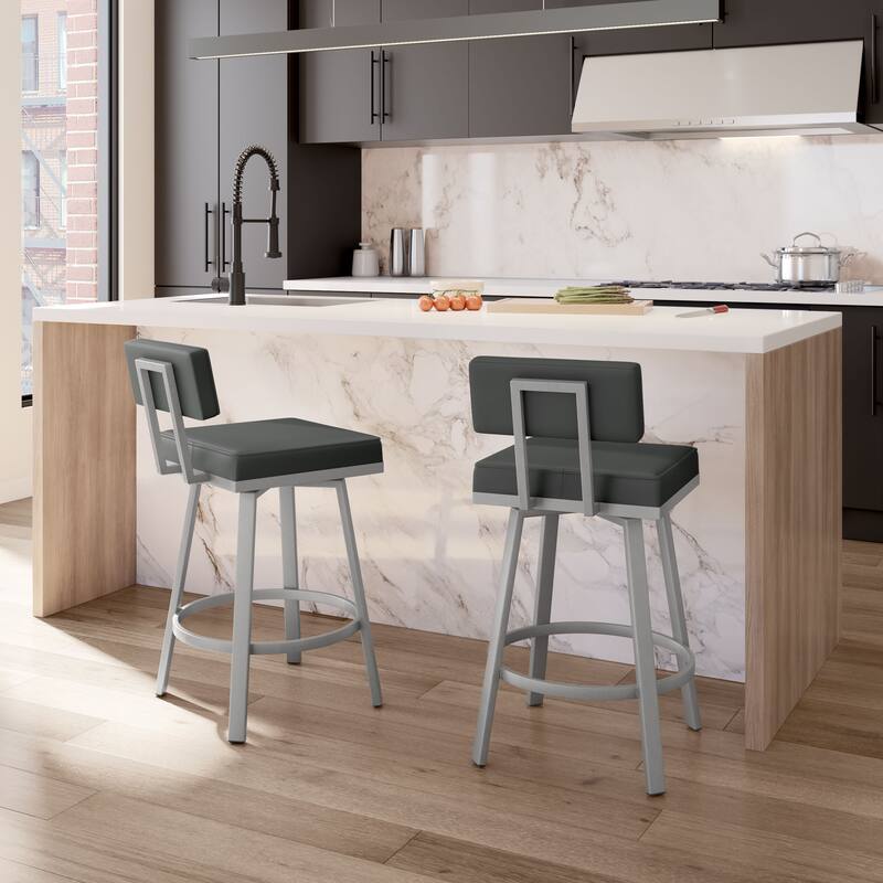 Amisco Staten Swivel Counter & Bar Stool