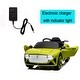 preview thumbnail 15 of 19, 12V Electric Kids Ride-On Car with Remote Control, Dynamic Music, Soft PU Seat and Playground Swing Feature