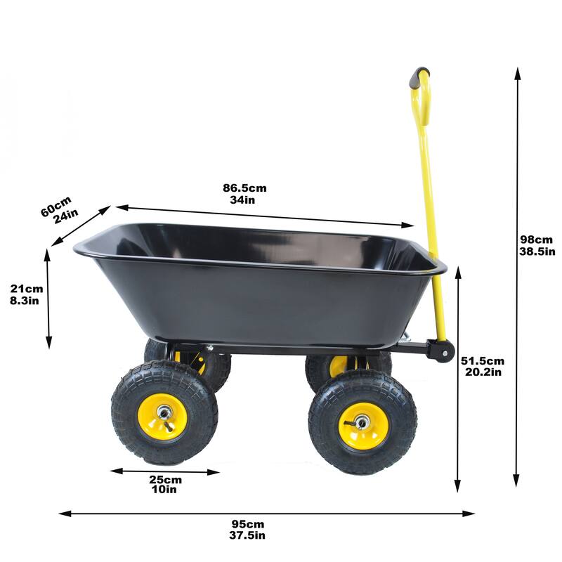 Folding Car Poly Garden Dump Truck