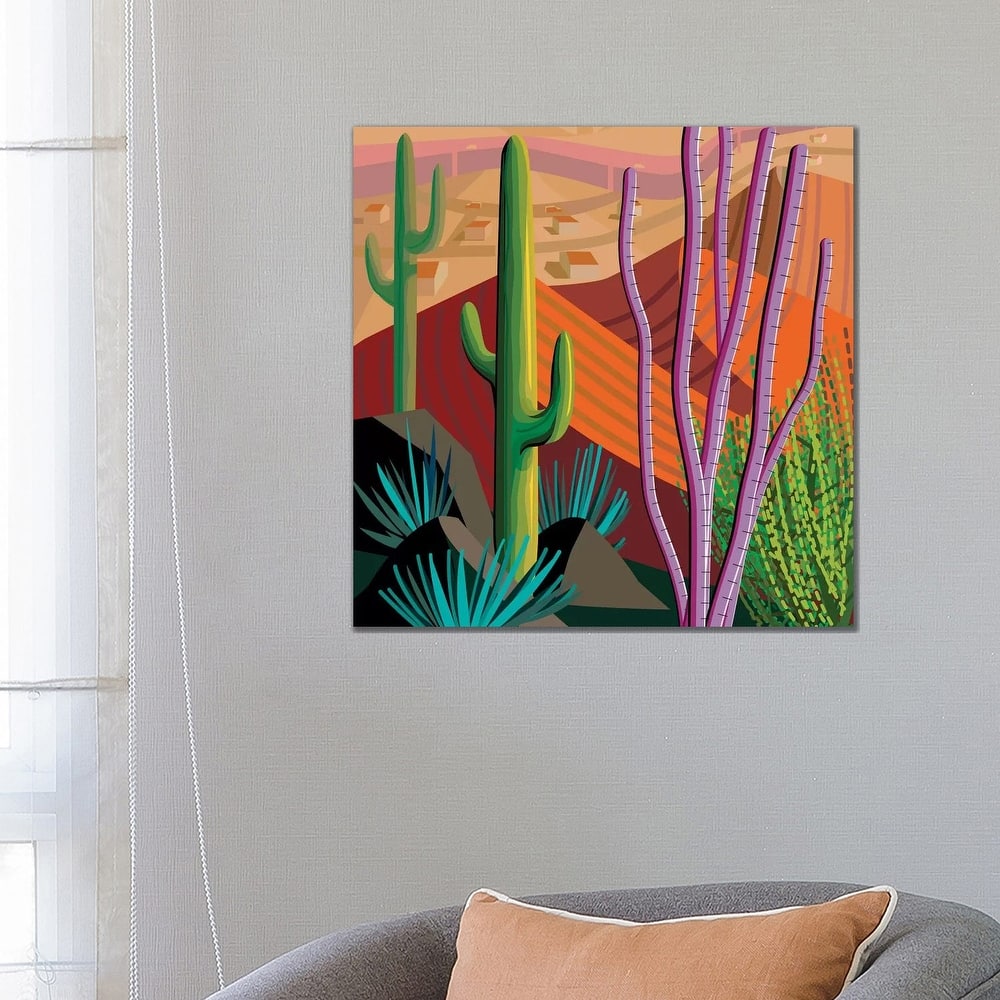 iCanvas "Tucson, Square" by Charles Harker Canvas Print