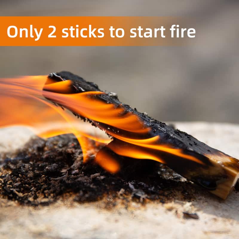 Anmytek Natural Fatwood Fire Starters 40 lb Bulk Box, Resin-Rich Pine Kindling for Fireplace Wood Stove Campfire Grill