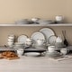 preview thumbnail 6 of 13, Noritake Charlotta 60-Piece Dinnerware Set, Service For 12