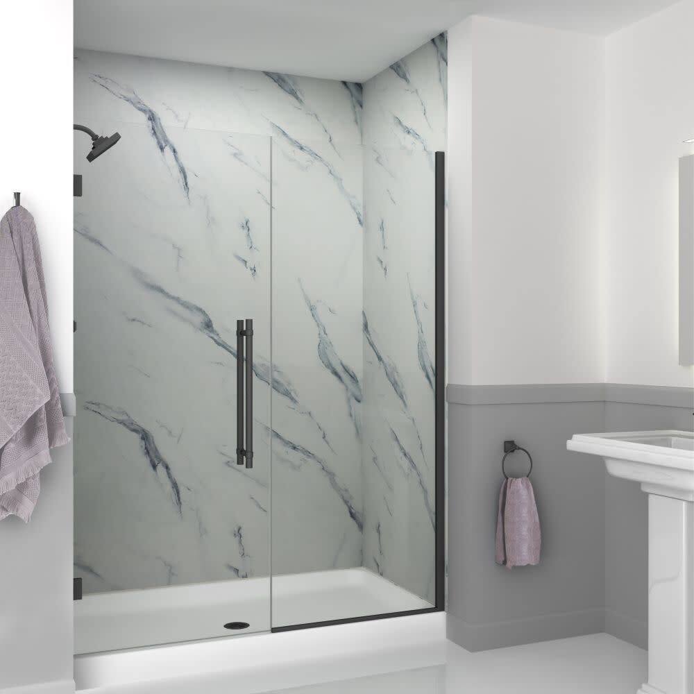 Transolid EHTB605307610C-BK Elizabeth 76" High x 60-1/2" Wide Hinged