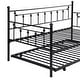 preview thumbnail 8 of 7, Modern Victorian Metal Daybed with Trundle