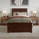preview thumbnail 107 of 131, AFI Nantucket Platform Bed with Matching Footboard & Storage Drawers