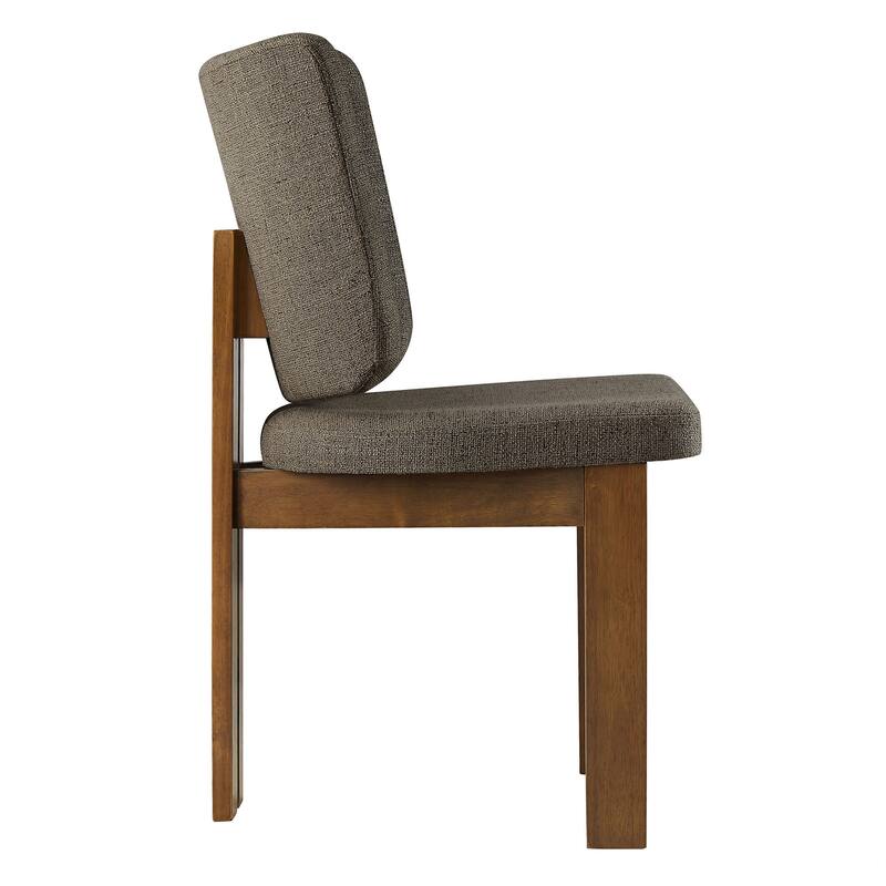 Alba Armless Upholstered Dining Chairs Set Of 2