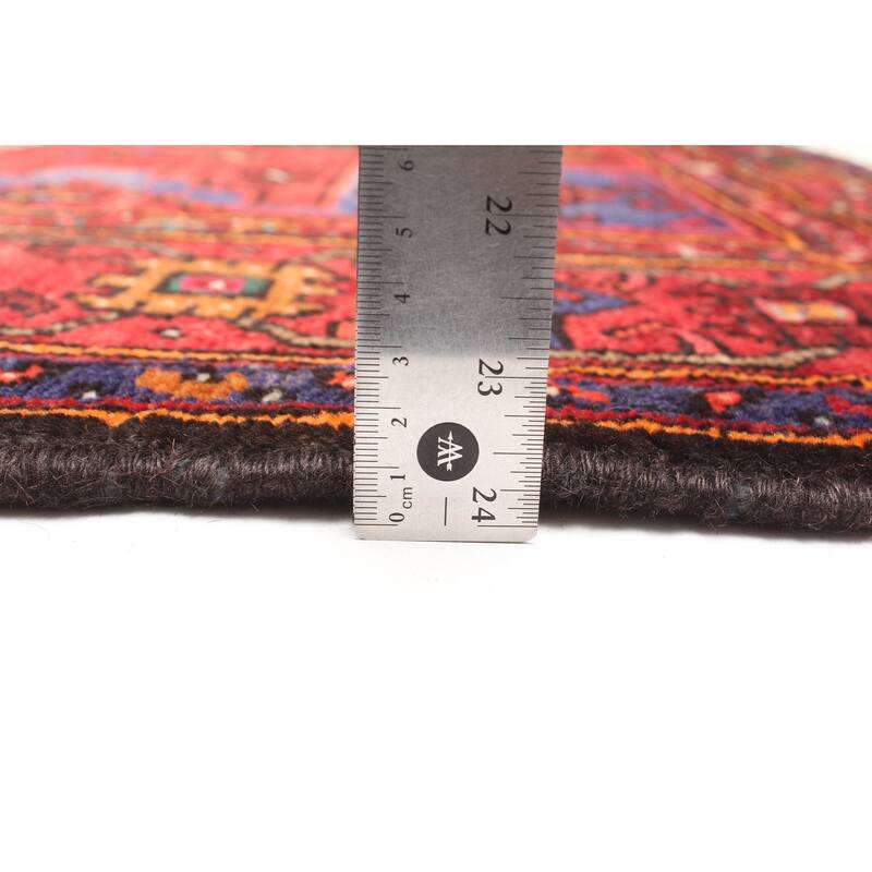 ECARPETGALLERY Hand-knotted Andelz Red Wool Rug - 4'7 x 6'4