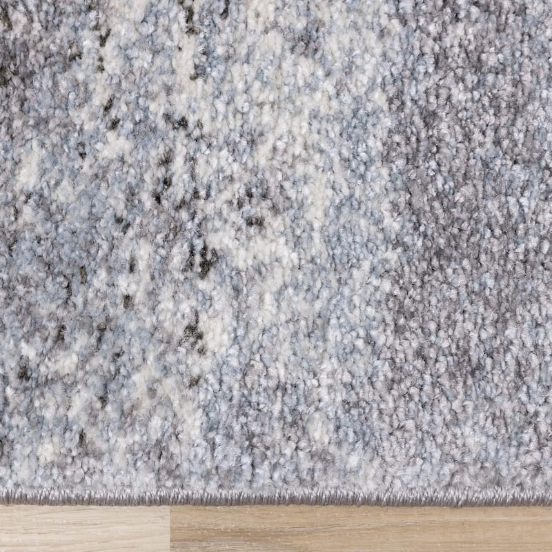 Brookfield Collection - Blue Blend Rug - 6'7" x 9'6"