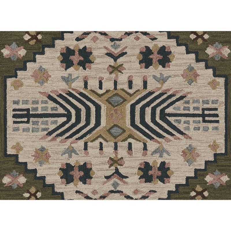 Momeni Tahoe Hand Tufted Wool Geometric Area Rug