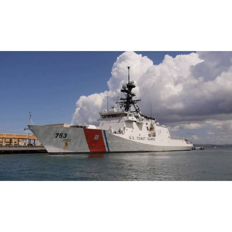 USCGC Hamilton WMSL-753 30 Inches L Ship Model