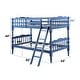 preview thumbnail 4 of 8, Convertible Twin over Twin Bunk Bed with Ladder