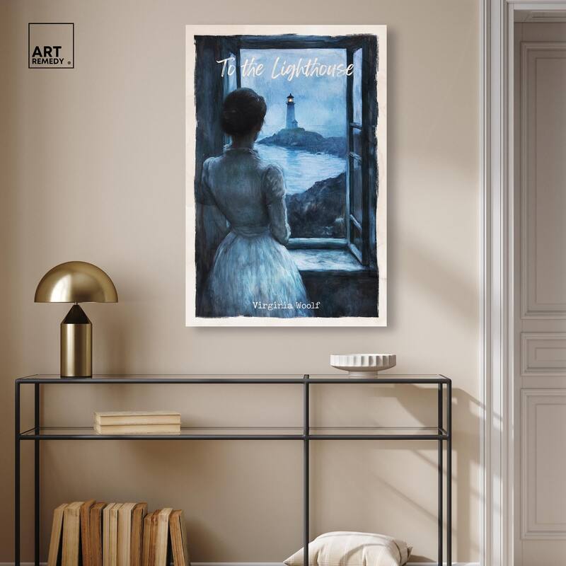To the Lighthouse Canvas by Art Remedy, Gallery Wrapped