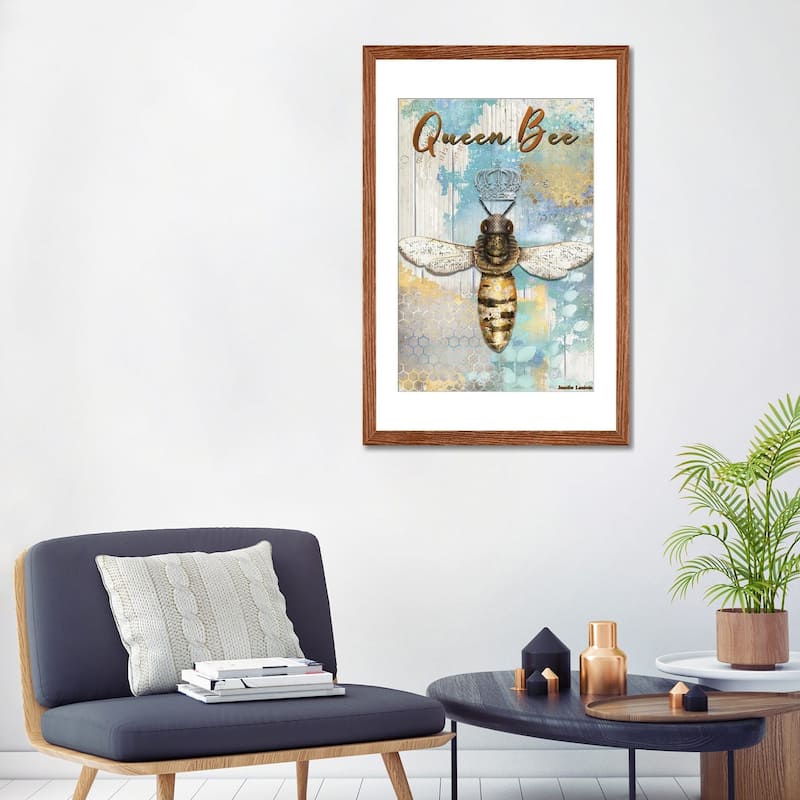 iCanvas "Queen Bee" by Jennifer Lambein