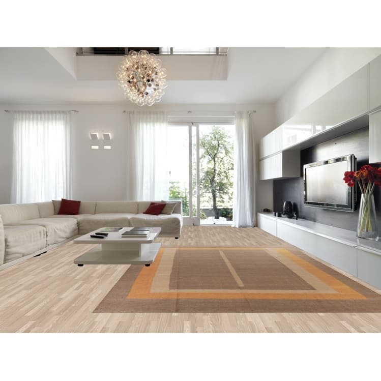 Hand Woven Oriental 100% Jute Carpet Southwestern Modern Brown Kilim Area Rug - 14' 2'' X 10' 5''