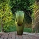 preview thumbnail 35 of 39, Alpine Corporation 33" Tall Ceramic Jar Fountain with LED Light