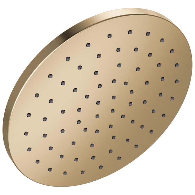 Delta RP103694 Modern 1.75 GPM Single Function Round Rain Shower Head - Champagne Bronze