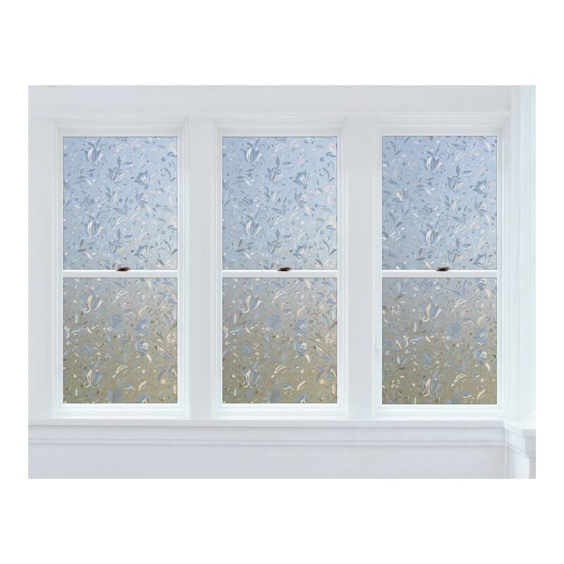 Cut Floral Window Premium Film
