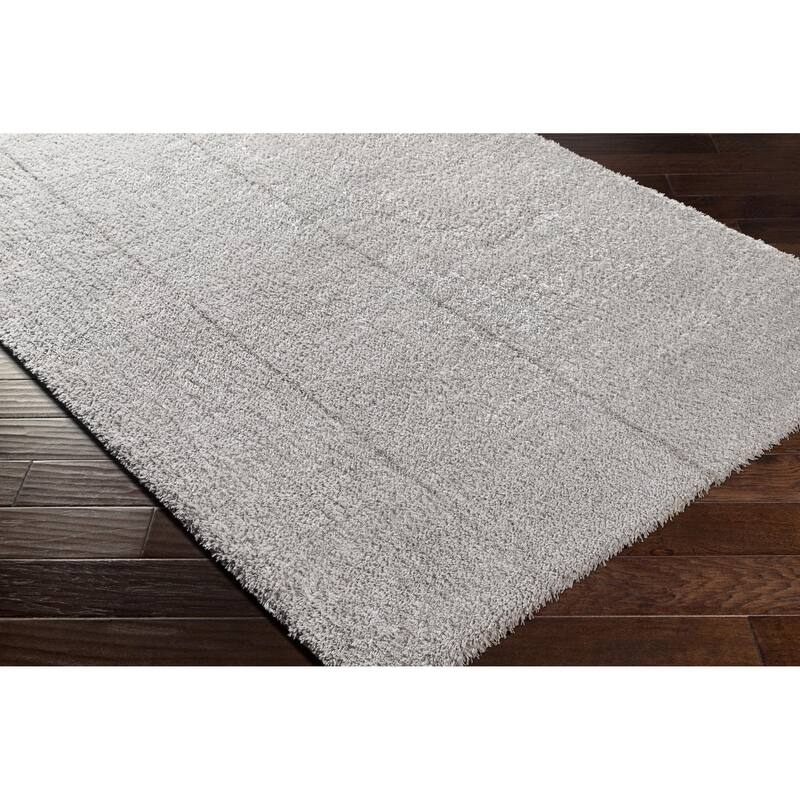 Livabliss Cloudy Solid Plush Area Rug