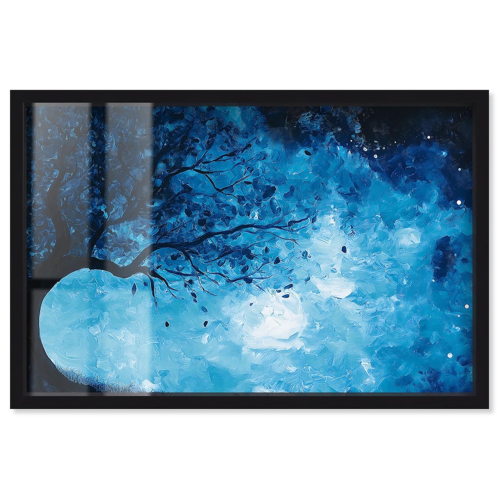 Fire and Ice Tree II Shadowbox by Art Remedy