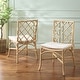 preview thumbnail 2 of 12, SAFAVIEH Haru Rattan Dining Chair Set of 2, Fully Assembled - 23"W x 19"D x 37"H
