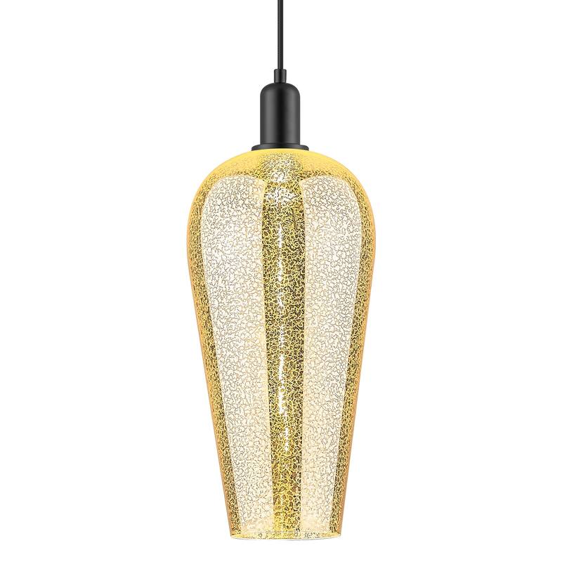 Innovations Lighting 716-1P-G456-8ME Chelsea 8" Wide Mini Pendant with - Matte Black
