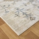 preview thumbnail 7 of 9, KALATY Chateau Cream Floral Lattice Area Rug