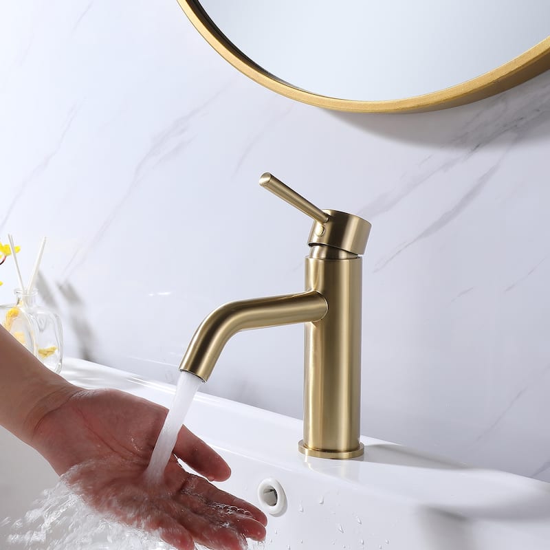 Single Handle Bathroom Sink Faucet, Bathroom Vanity Basin Faucet