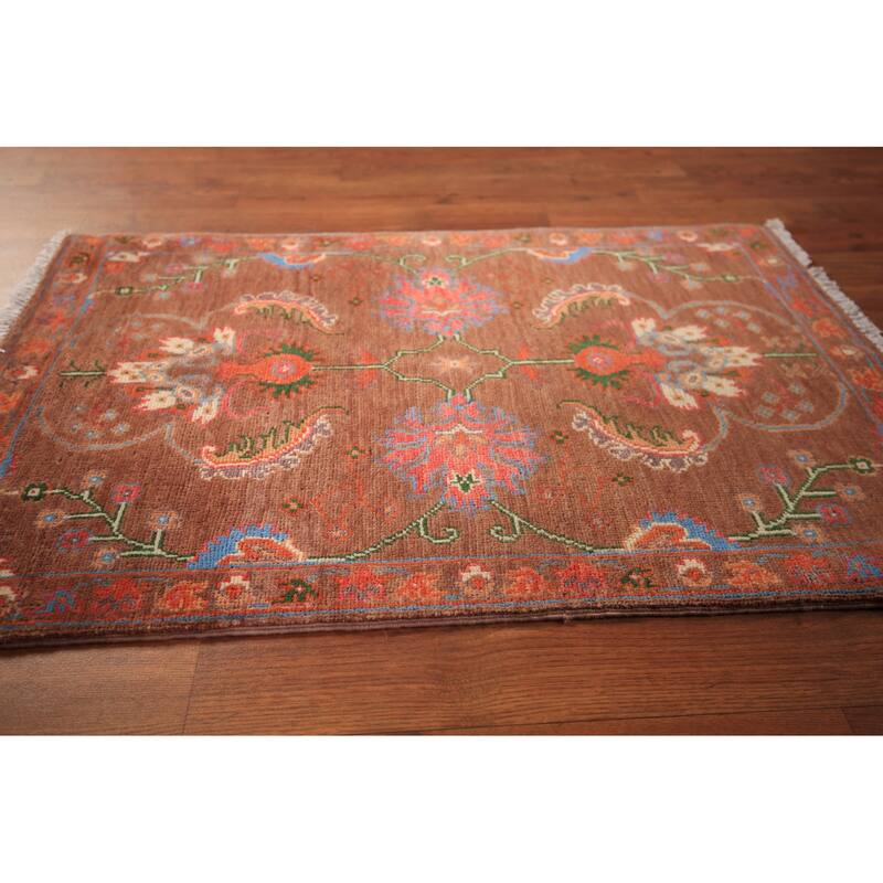 Kazak Oriental Foyer Rug Handmade Traditional Wool Carpet - 2'0" x 3'0"