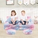 preview thumbnail 2 of 8, Gymax Glow in the Dark Modular Kids Play Couch Set w/ Machine-washable