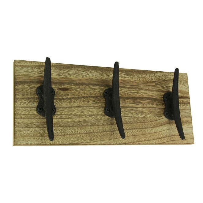 Shop Rustic Nautical Triple Cast Iron Boat Cleat Wall Hook 5 75