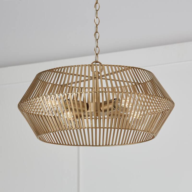 Kaiya 4-Light Pendant - 22"W x 11.50"H
