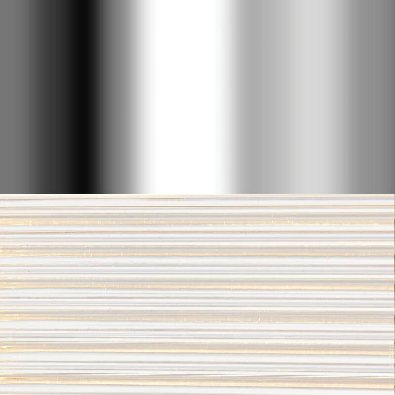 Alora Lighting PD435605CR Kent 5" Wide Mini Pendant with Clear Ribbed