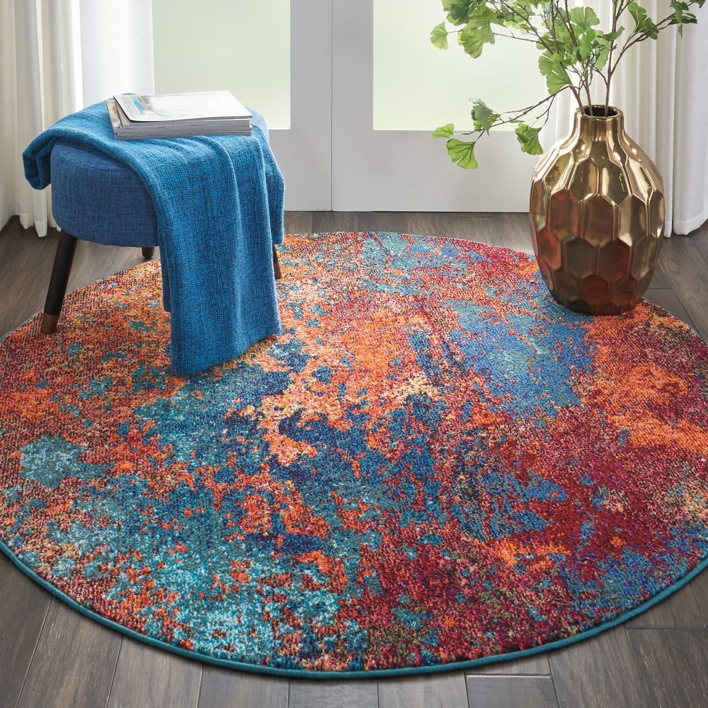 Nourison Celestial Abstract Ombre Area Rug