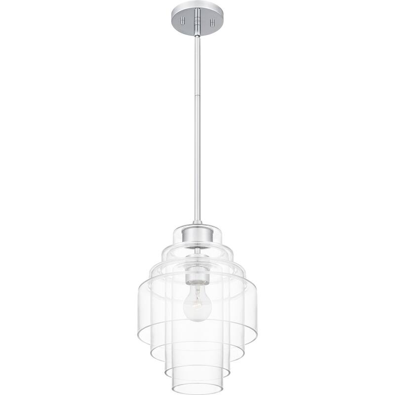 Quoizel Piccolo Pendant 1-Light Pendant in Polished Chrome
