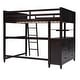 preview thumbnail 15 of 17, Full size Wooden Loft Bed with Drawers and Desk