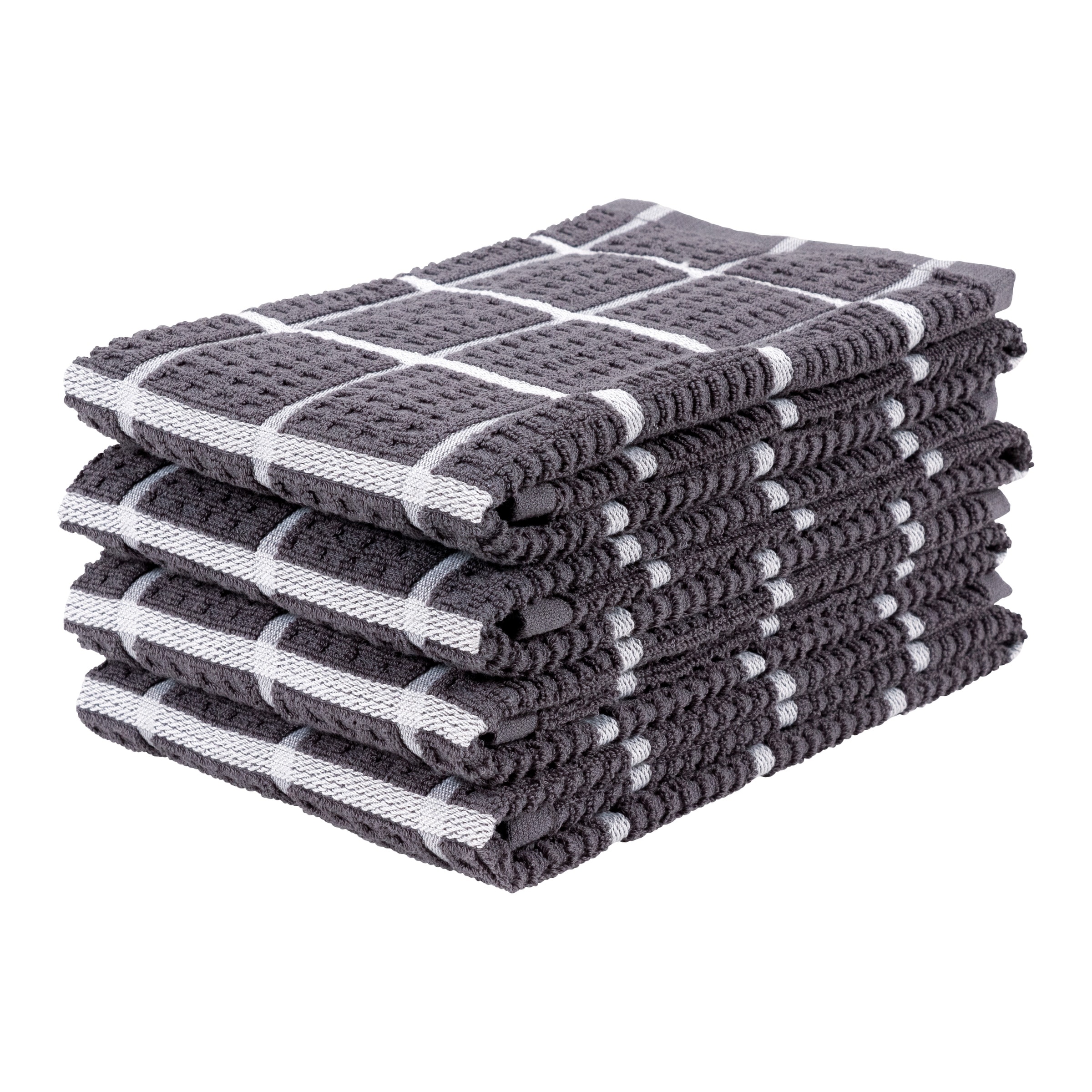 Simply Essential™ All Purpose Kitchen Towels - White, 8 units