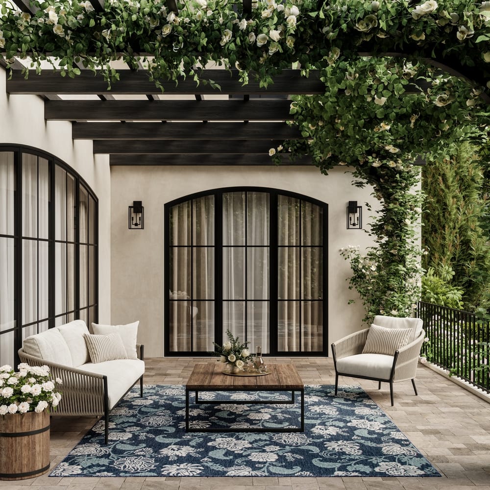 Nourison Garden Oasis Indoor/Outdoor Nature Area Rug