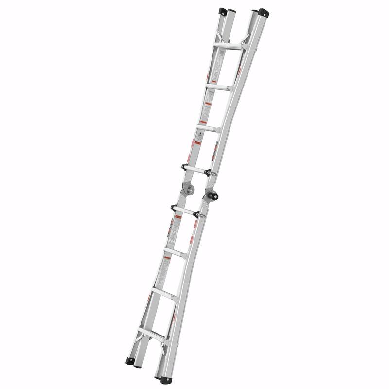 17ft Multi-Position Foldable Aluminum Ladder