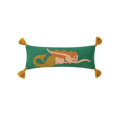 Mira Mermaid Hook Pillow by Jungalow
