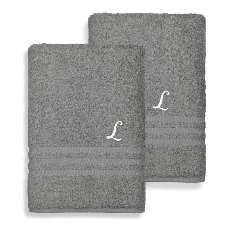 Authentic Hotel and Spa 100% Turkish Cotton 2PC Denzi Bath Sheet Set. - L
