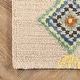 preview thumbnail 3 of 39, nuLoom Hand Tufted Wool Moroccan Triangle Rug