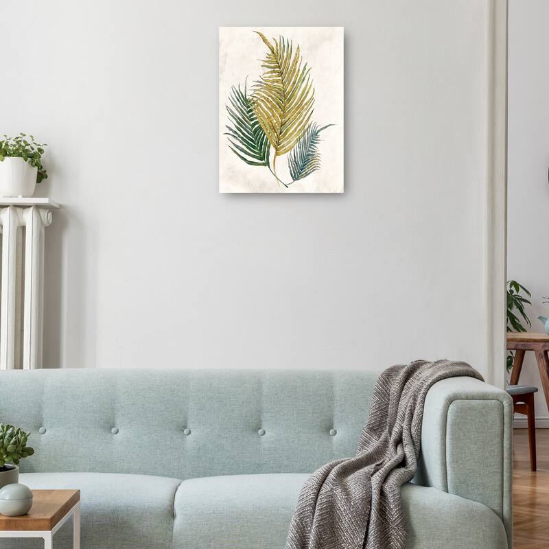 Opulent Ferns IV By Studio Arts Canvas Art Print