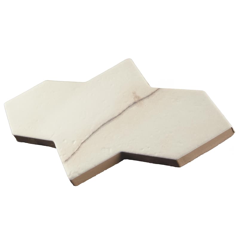 Merola Tile Istanbul Shield Checker 4-3/4" x 8-1/4" Porcelain Floor and Wall Tile - Case (36 Tiles)