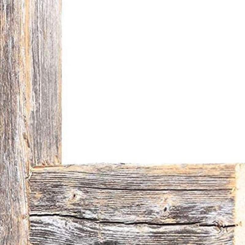 HomeRoots 16" X 11" Gray Wood Cross Hanging Dimensional Sculpture - 12" x 15" x 2"